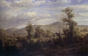 Louis Buvelot Between Tallarook and Yea 1880 oil painting image